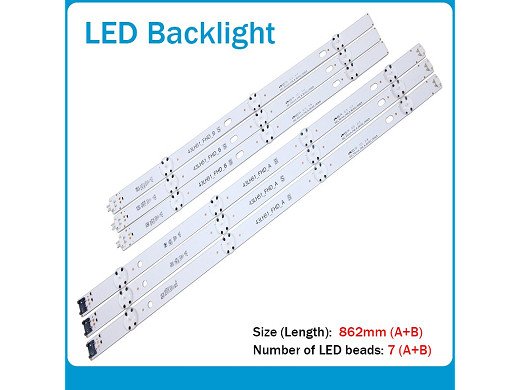 Диодна лента 1 бр/pc SSC_43INCH_FHD_B 43LH5 TYPE-B