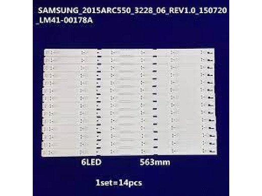 Диодни ленти комплект 14 бр/pcs 2015ARC550_3228_06_REV1.0 150720_LM41-00178A