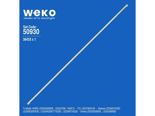 Диодни ленти комплект 1 бр/pc STS550A66_80LED_REV0.1_111117