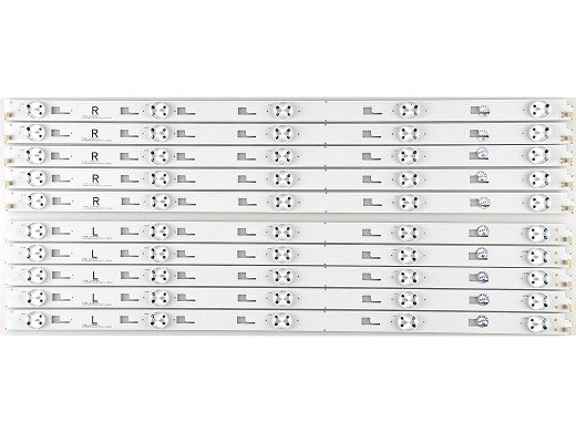 ДиоднИ лентИ комплект 10 бр/pcs SVY550AH0_REV00_5LED set-10 ES-1015
