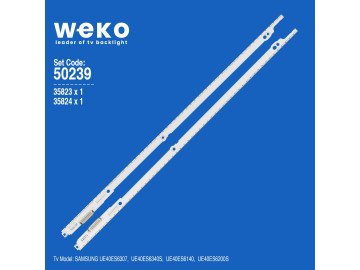 Led Backlight V2GE-400SMA&B-R3 3D set-2 ELED