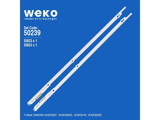 Диодни ленти комплект 2 бр/pcs 40NNB3D-7032LED-MCPCB-L - V2GE-400SMA/B-R3