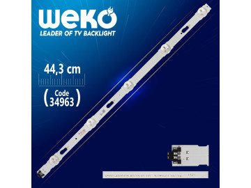 Диоднa лентa 1 бр/pcs 40" Inch S_5U75_40_FL_R05_REV1.2