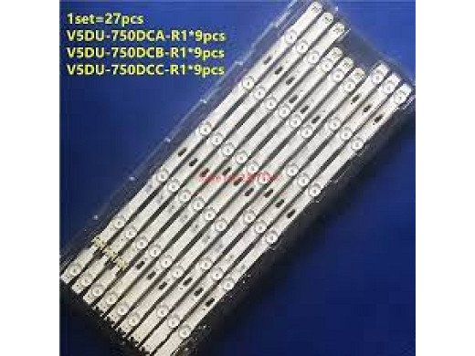 Диодни ленти комплект 27 бр/pcs V5DU-750DCA/DCB/DCC-R1