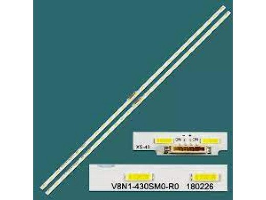 Диодни ленти комплект 2 pcs/бр. V8N-430SMO-R0 LED7020 с лепенка за прикрепване