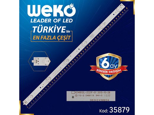 Диодна лента 1 бр/pc XZ49D12L-ZC21F-01 ,303XZ490034