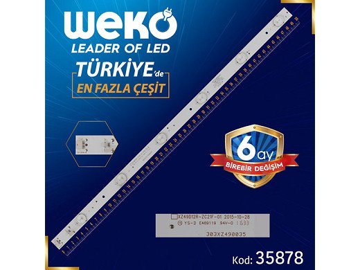 Диодна лента 1 бр/pc XZ49D12R-ZC21F-01 - 303XZ490035