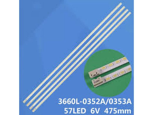 Диодни ленти 2 бр/pcs 3660L-0353A 3660L-0352A LG