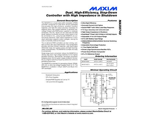 Интегрална схема MAX8743EEI QSOP-28