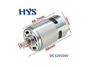Мотор 775 Motor 80W 150W 288W DC 12V 24V High Speed 4000-12000rpm