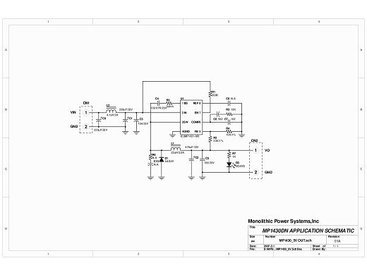Интегрална схема MP1430DN SO-8