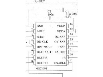 Интегрална схема  MSC1691AI TSSOP-16