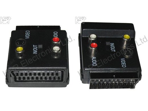 Преход MX-211 SCART-3RCA+SVHS+SWITCH ПРЕХОД