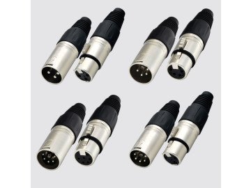 NB-2605  4pins CANON XLR Female