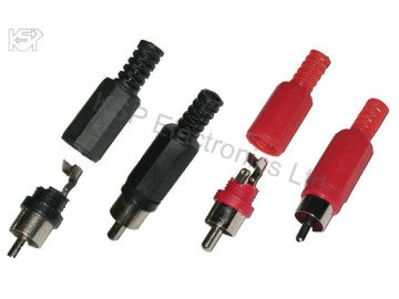 Букса NH-405 RCA MALE BLACK