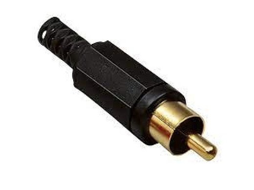 Букса NH-405 RCA MALE BLACK