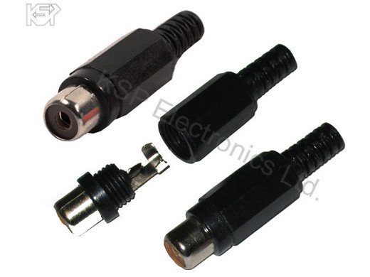 Женски RCA конектор за кабел