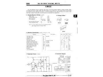 NJM4556 DIP-8