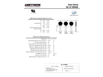 NTC SL12 2R505
