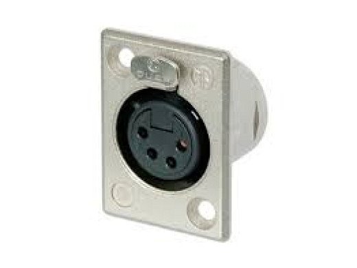 NTR-NC4FP1 4pins CANON male panel