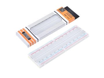 PCB 16.5x5.4x0.9cm Breadboard Midle Size White