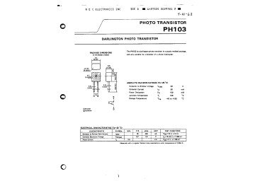 PHOTO TRANSISTOR PH103