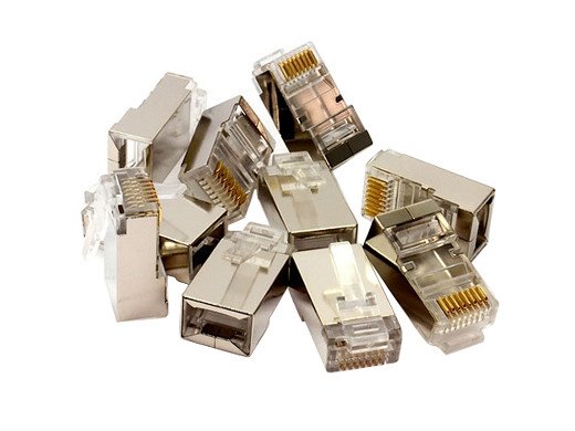 Букса RJ45 8P8C FTP CAT6E екраниран