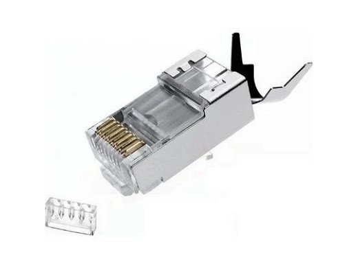 Букса RJ45 8P8C FTP CAT6E екраниран