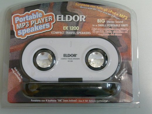 Говорител PORTABLE MP3 PLAYER SPEAKERS ELDOR