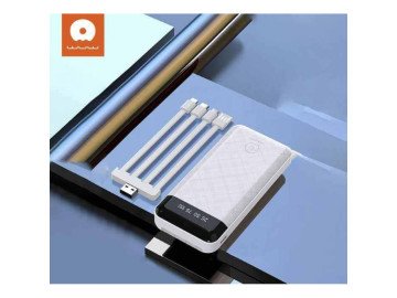 Преносимо зарядно с вградени кабели - 20,000MAH