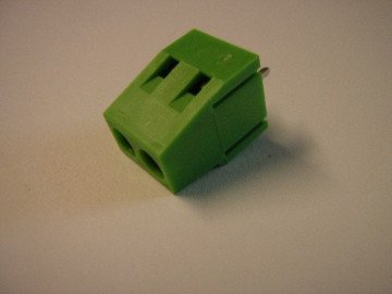 Pcb клема  с 2 пина
