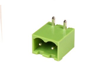 Pcb клема  с 2 пина TBG-5-KW-2P-GN