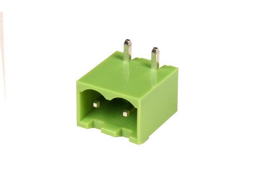Pcb клема  с 2 пина TBG-5-KW-2P-GN