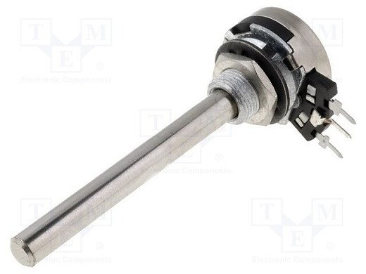 Потенциометър  Log 6MMO 100K