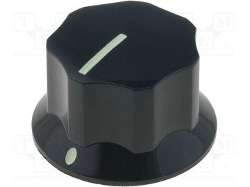 Potentiometer knob 27x15.5 Ф6 mm MF-A03