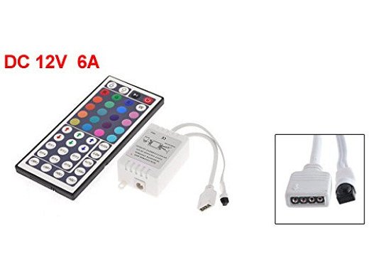 Адаптор Power adapter DC 12V  rgb control +ir remote control