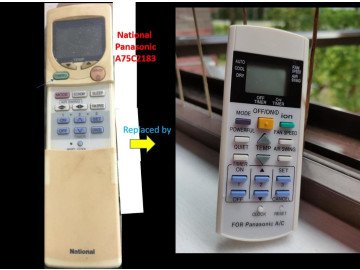 Дистанционно управление за климатик A75C2183