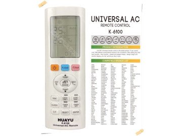 Дистанционно управление за климатик Huaya K-6100