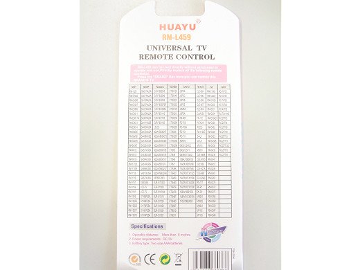 Дистанционно управление  RM-L459  UNIV LCD TV