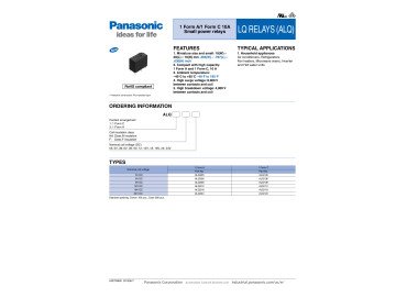 Реле ALQ112-12V 5p