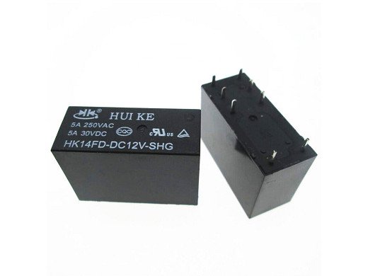 Реле  HK14FD-DC12V-SHG 8pins