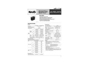 RELAY 12V 10V 4P AJQ8341 JQ1aP-12