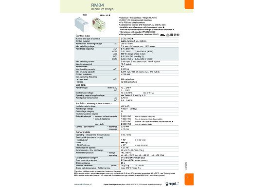 Реле RM84-2012-35-5230