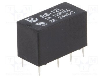 RELAY 12V 1A 8P RS-12-L