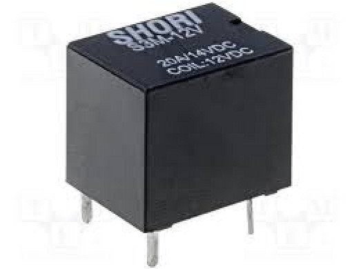 Реле електромагнитно S3M-12-1C бобина 12VDC 14VDC/10A  SPDT-NO + NC