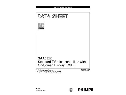 Интегрална схема  SAA5553PS/M3-0029