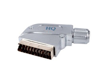 SCART PLUG HQSSVC001 Gold