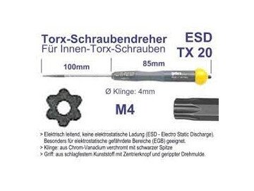 SCREW TX20 x 100mm  642090
