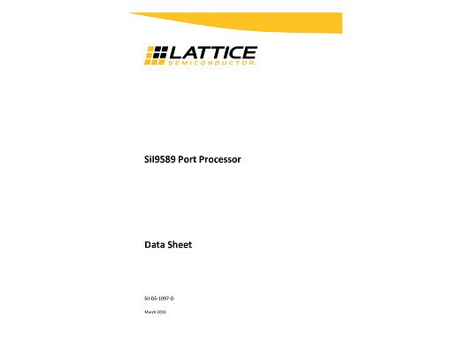 Процесор SIL9589CTUC QFP-100