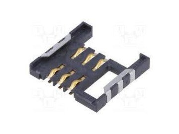 SIM Card slot 6pin 115C-AC00-R